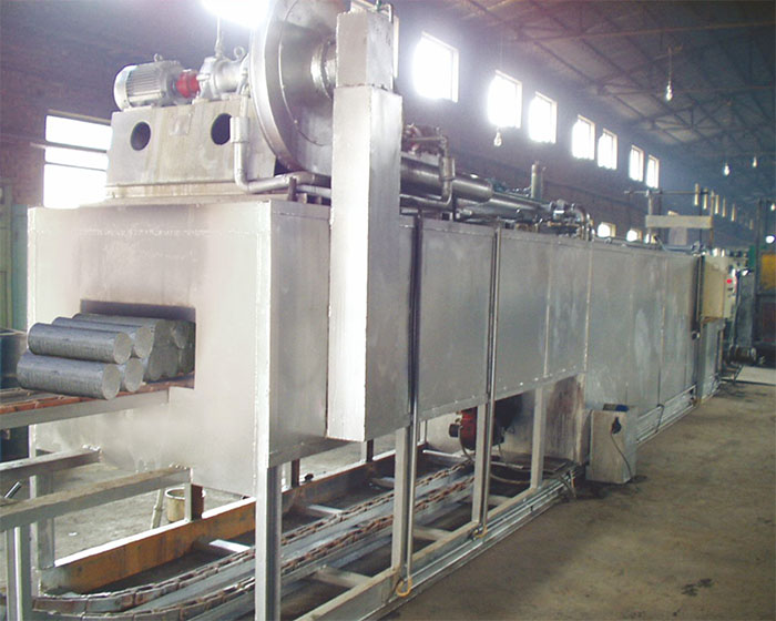 高效節(jié)能鋁棒加熱爐、長棒熱剪爐